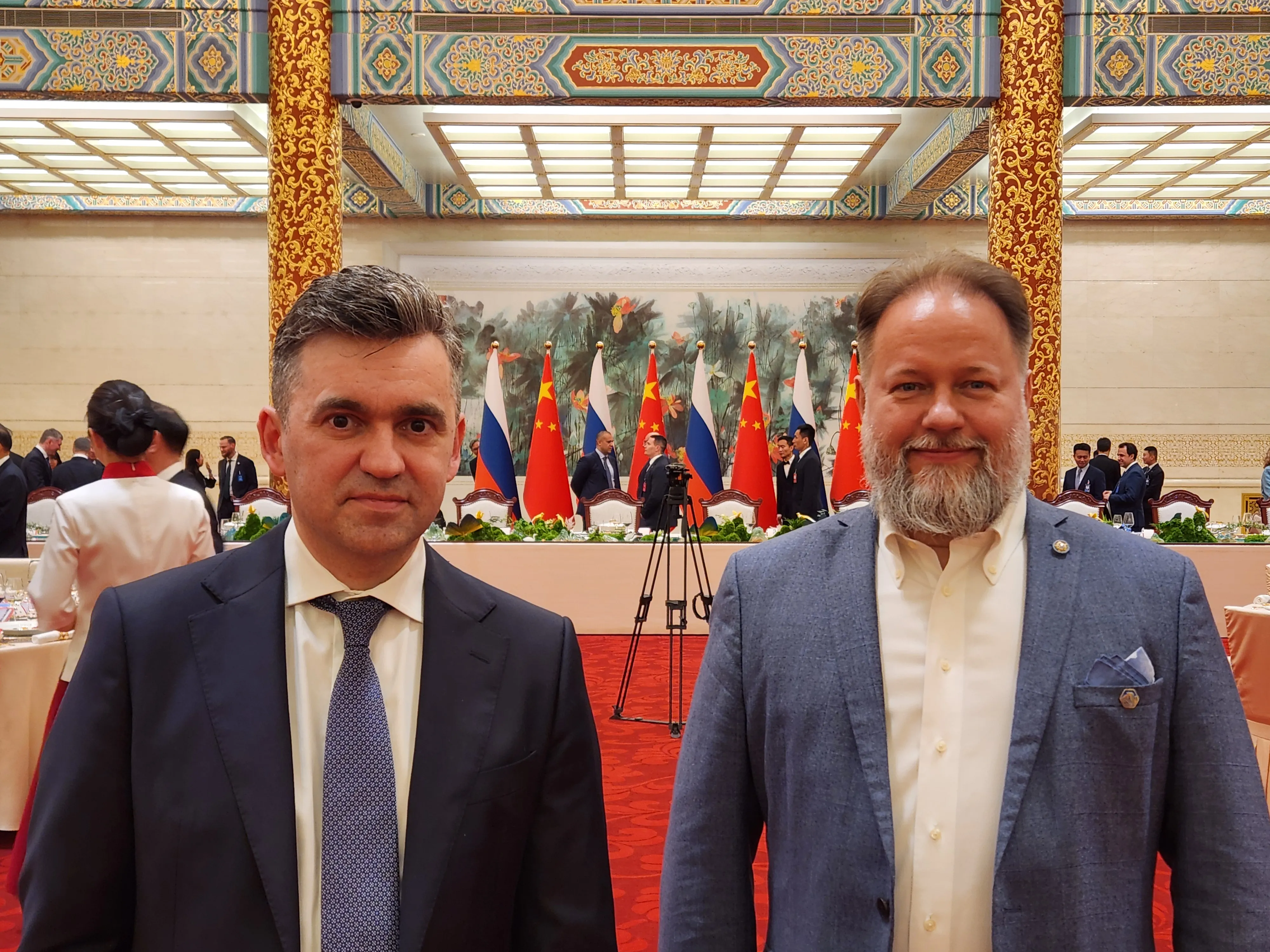 Участники встреч в Пекине